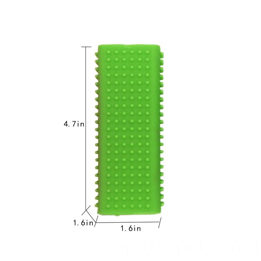 シリコーンサイキックペットグルーミングブラシ Silicone Syicky pet grooming brush